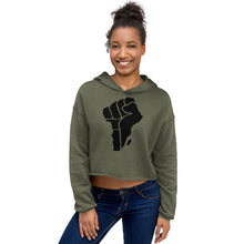 Load image into Gallery viewer, M&#39;Powered Signature Women&#39;s Crop Hoodie
